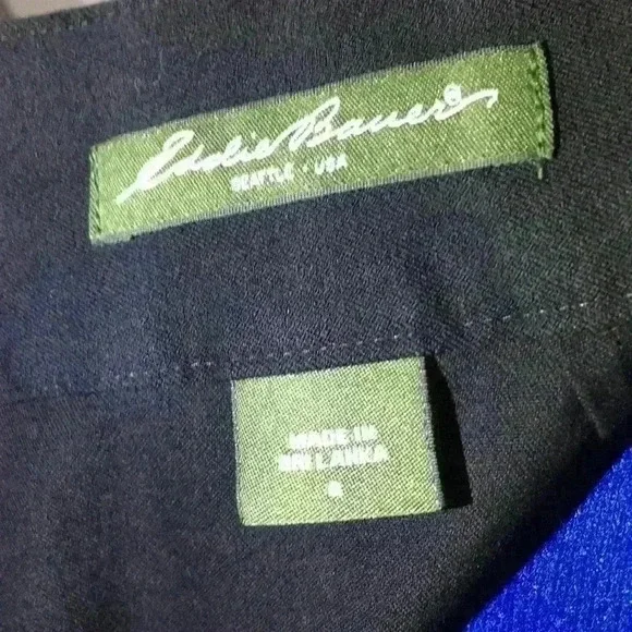 eddie Bauer cotton/spandex zip skirt w/ po… - Picture 5 of 6